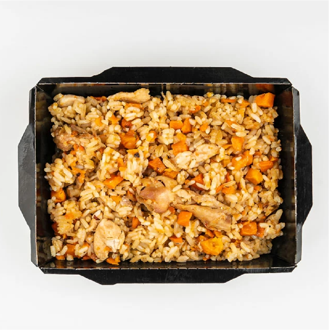 Плов с курицей (300г),