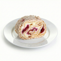 Меренговый рулет с малиной (110 г)